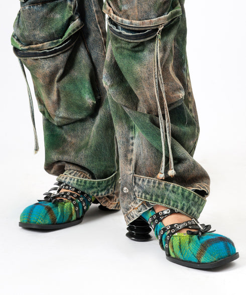 Gradation Balloon Toe Shoes